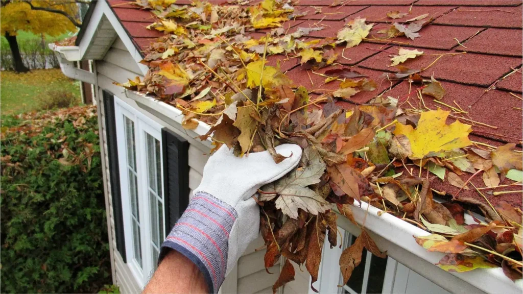Clogged Gutter