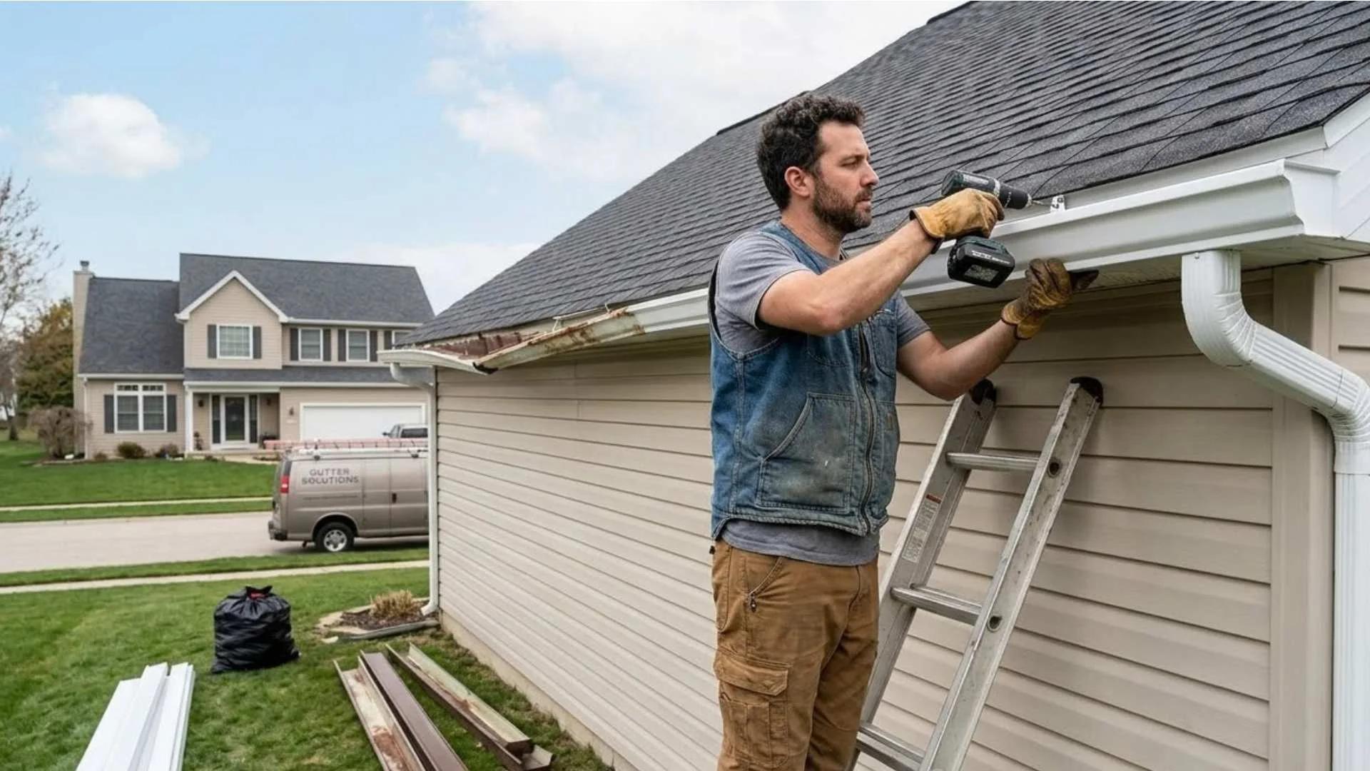 Gutter Installation vs. Gutter Replacement