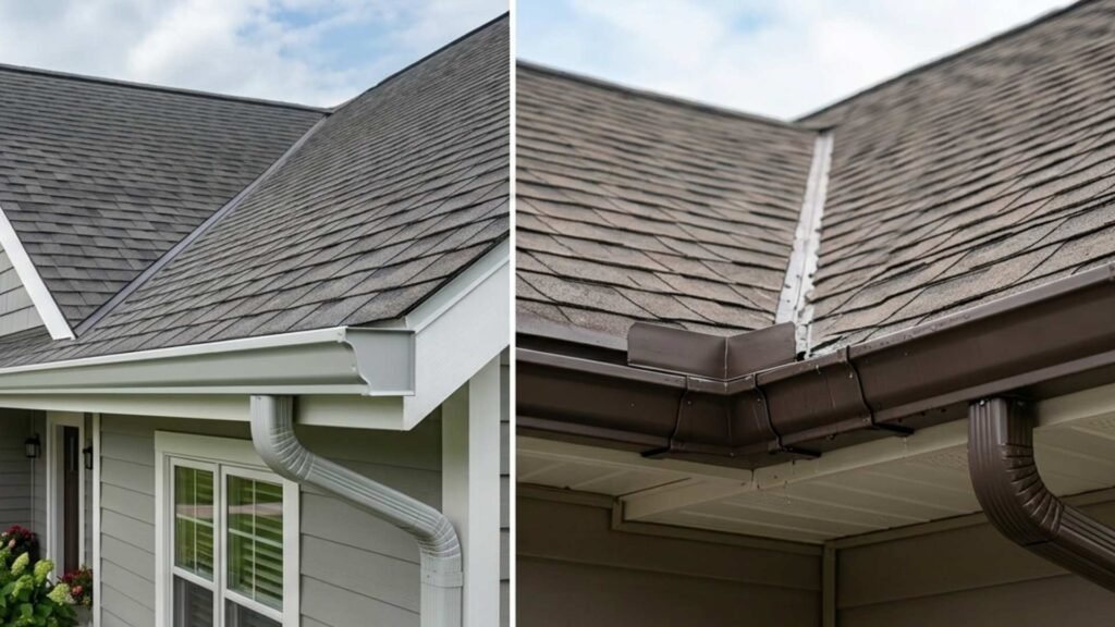 Seamless vs Sectional Gutters