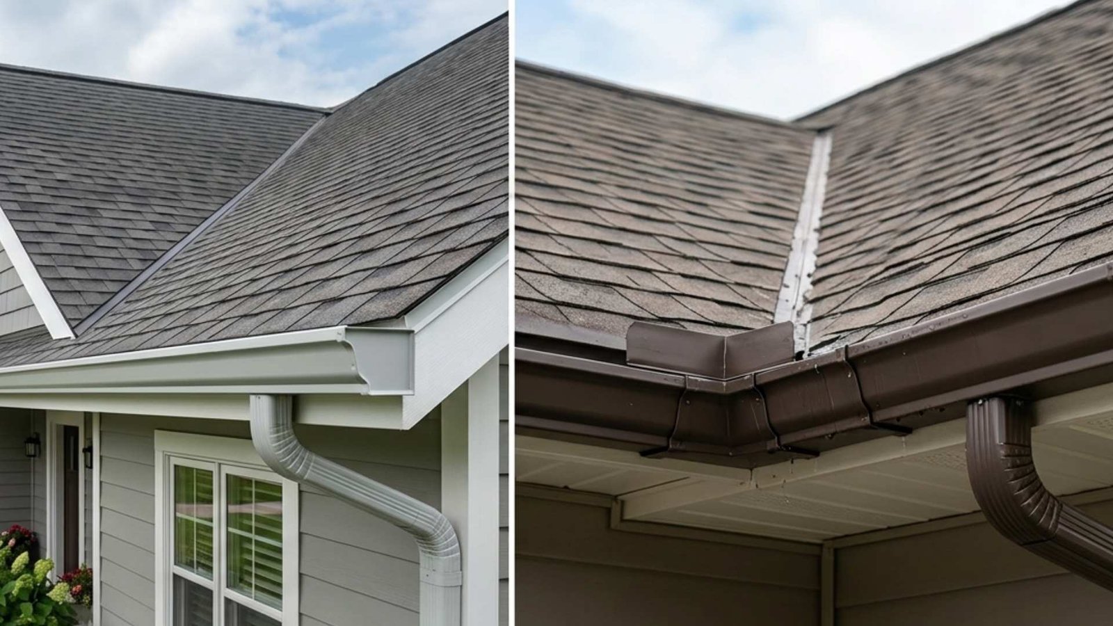 Seamless vs Sectional Gutters