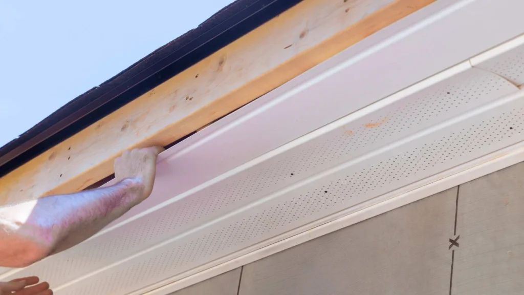 Soffit and fascia repair in Valdosta