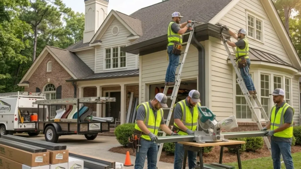 Soffit and fascia repair in Valdosta