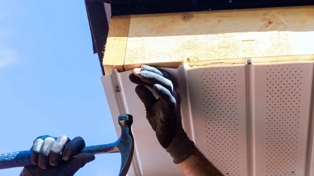 Soffit and fascia repair
